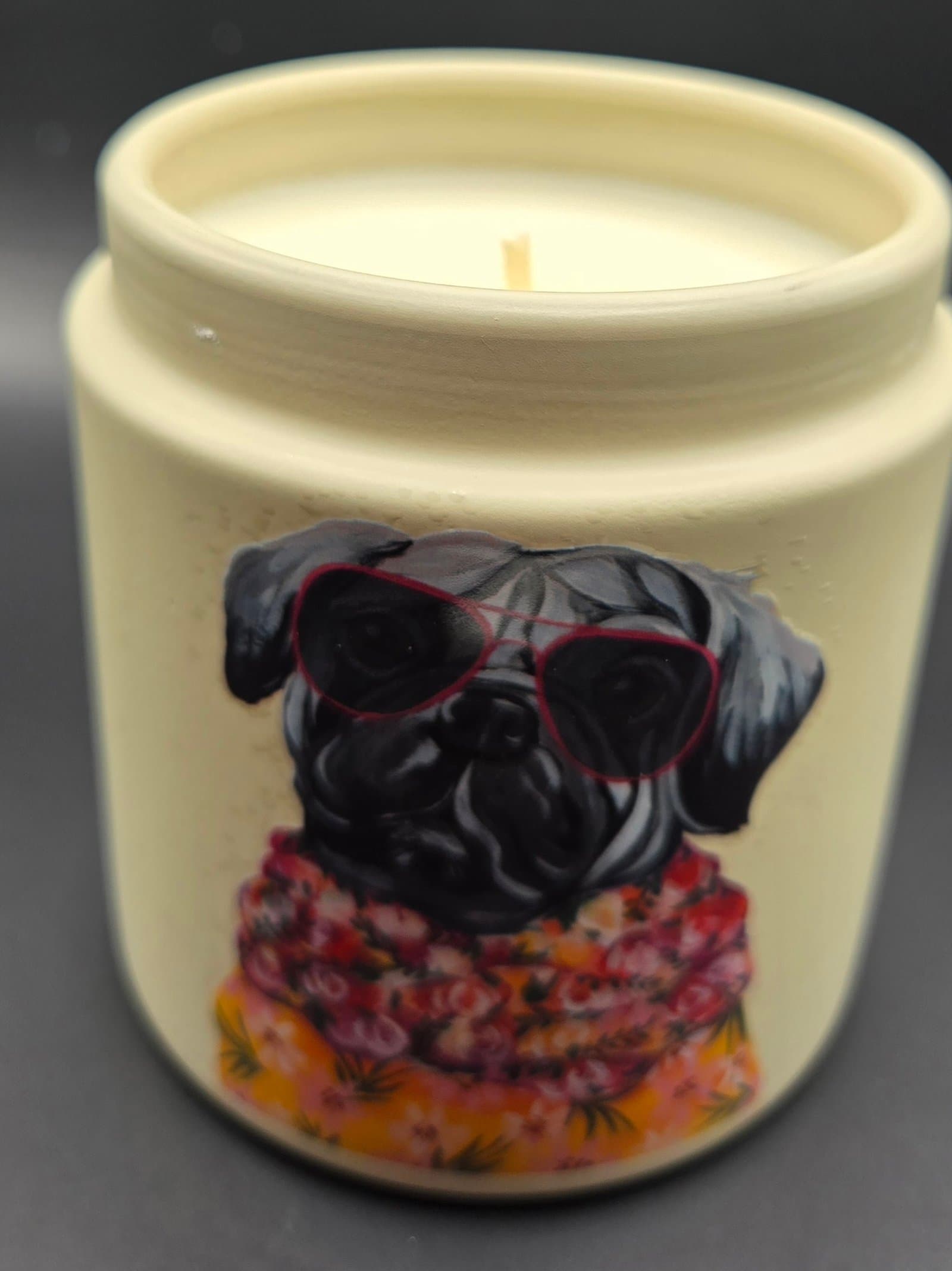 Plum Cashmere Cream Candle 9 oz Metal